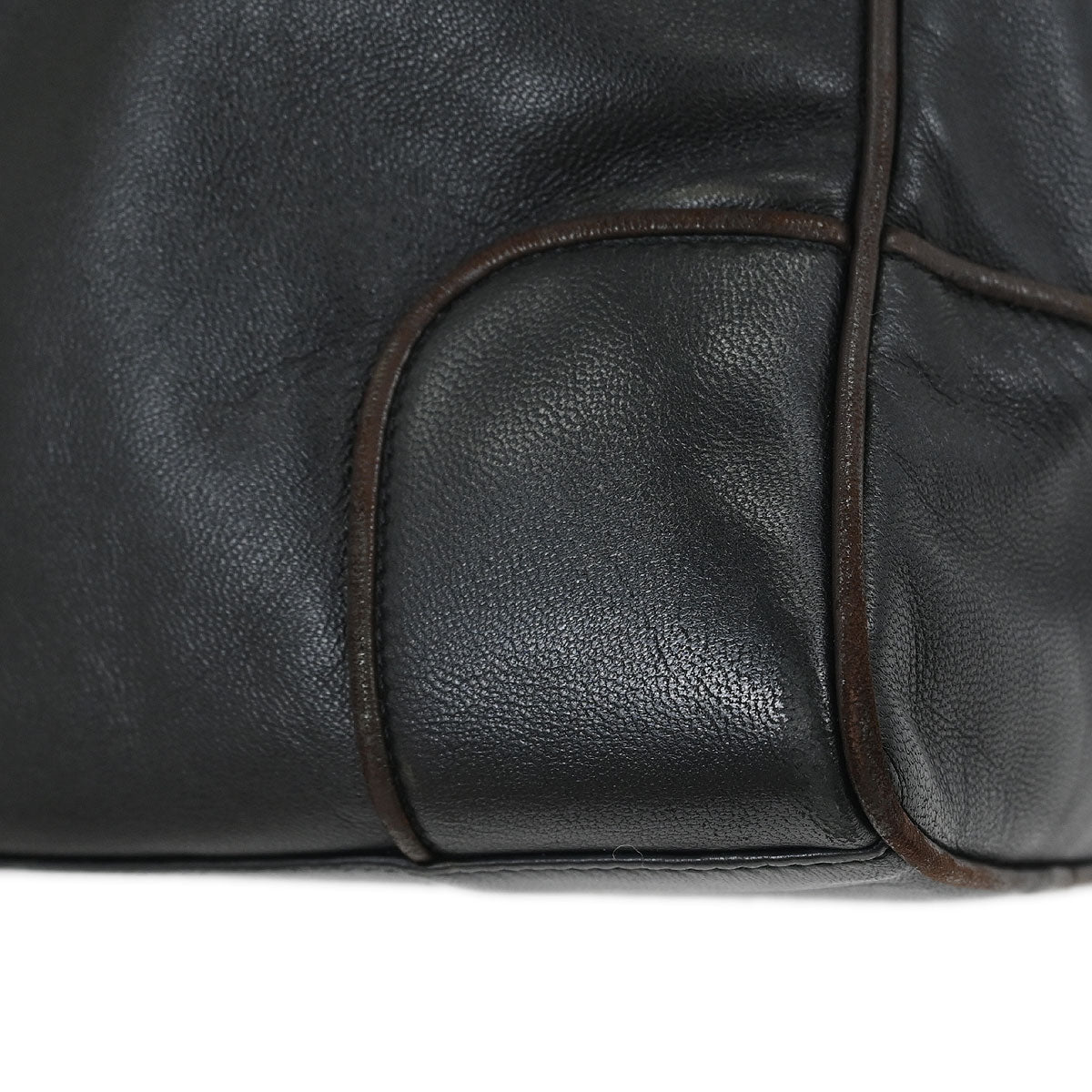 Loewe Black Leather Handbag