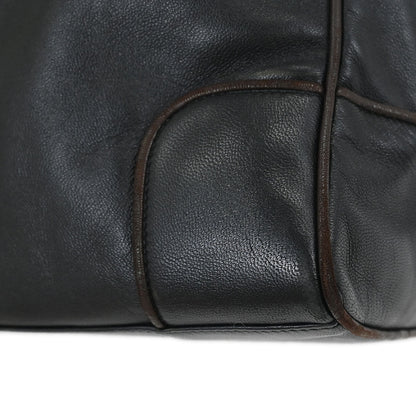 Loewe Black Leather Handbag