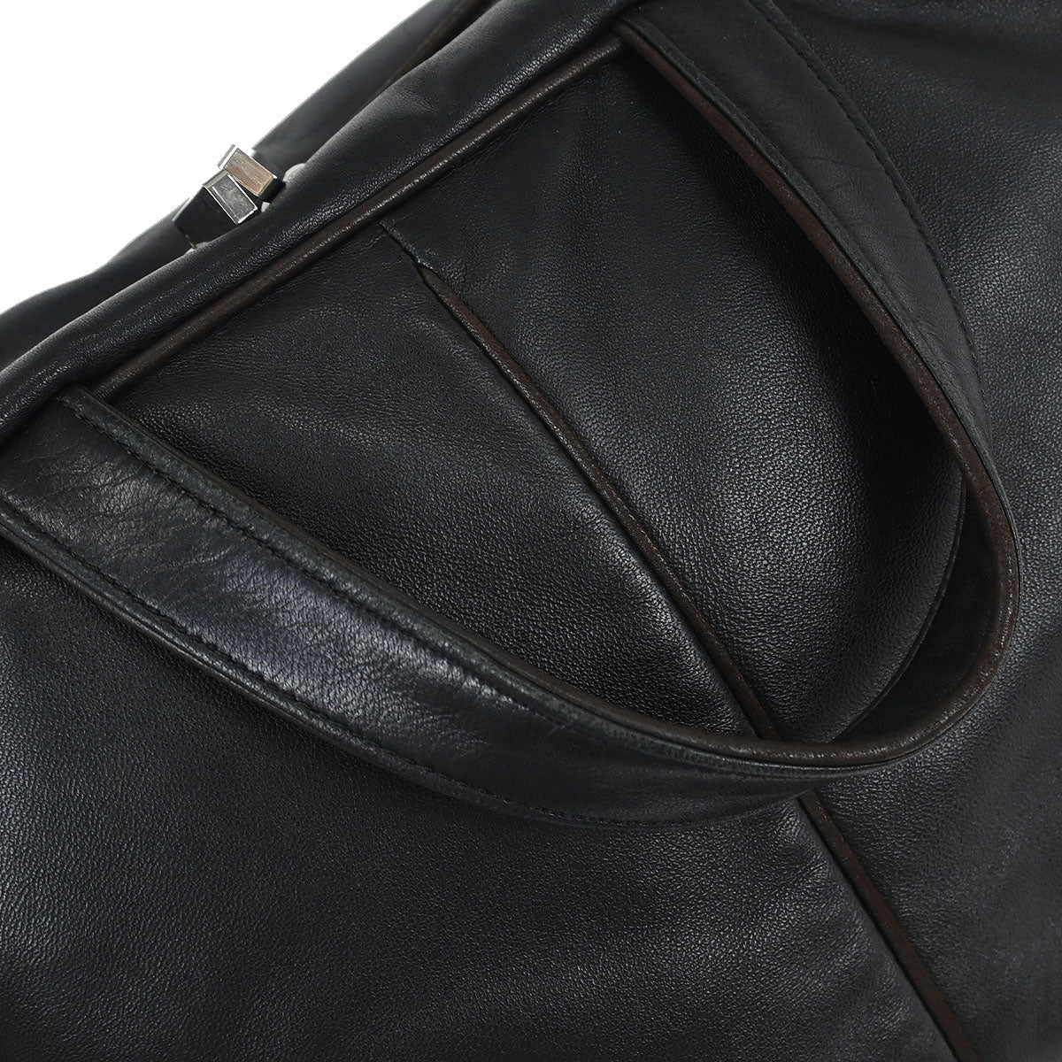 Loewe Black Leather Handbag