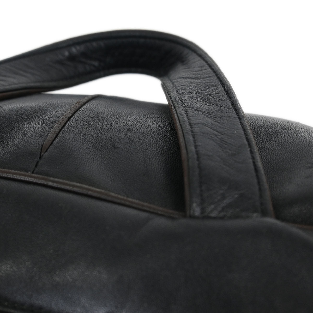 Loewe Black Leather Handbag