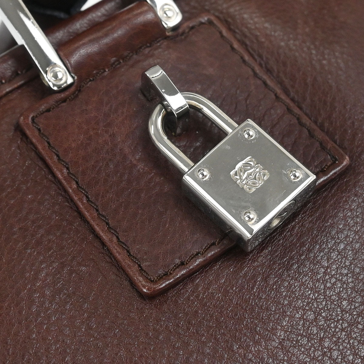 Loewe Brown Amazona 28 Handbag