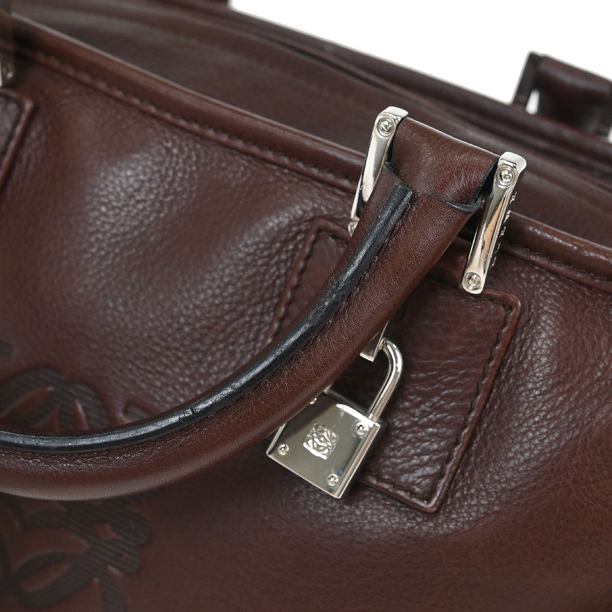 Loewe Brown Amazona 28 Handbag
