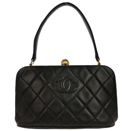 Chanel Black Lambskin Handbag