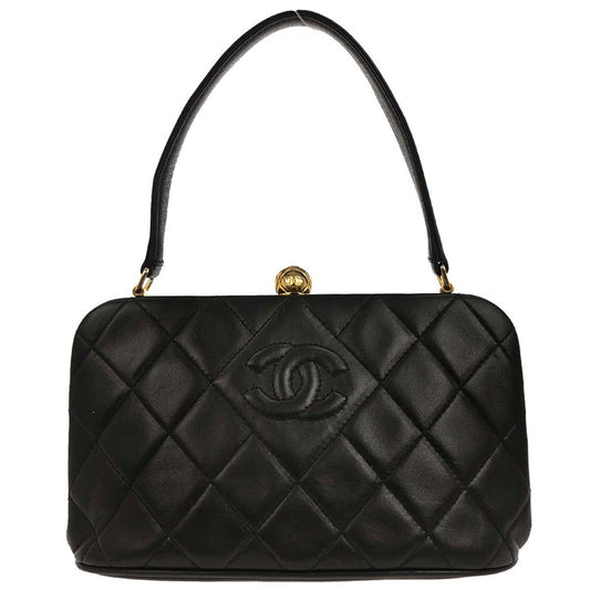 Chanel Black Lambskin Handbag
