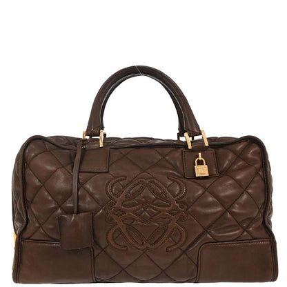 Loewe Brown Amazona 36 Handbag