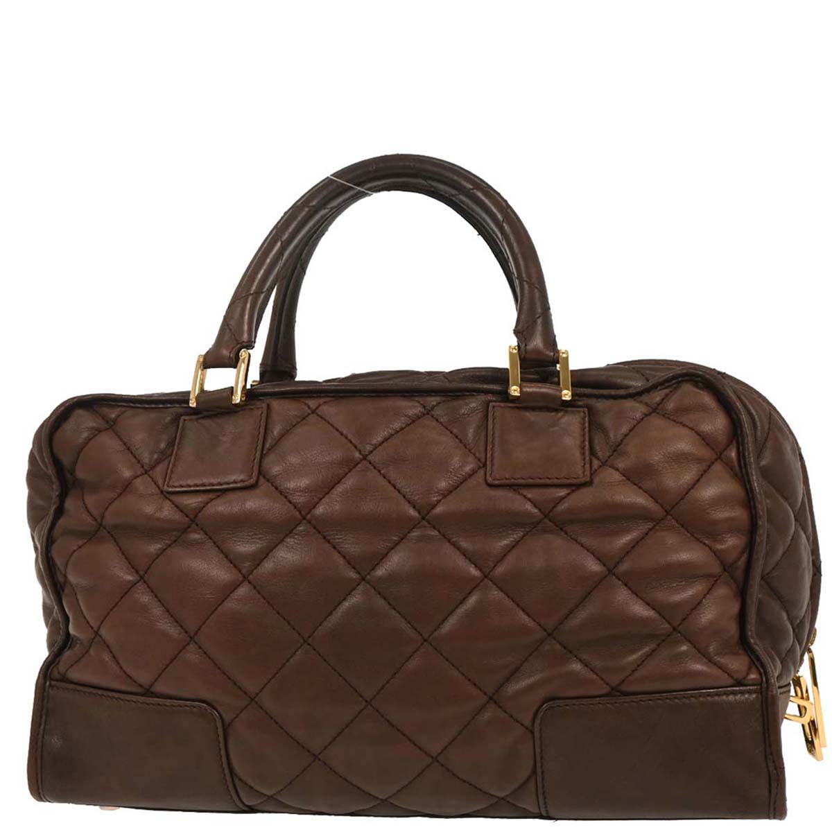 Loewe Brown Amazona 36 Handbag