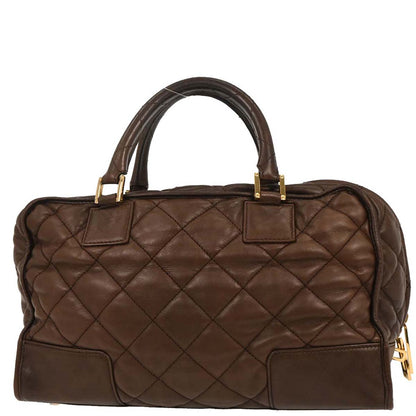 Loewe Brown Amazona 36 Handbag