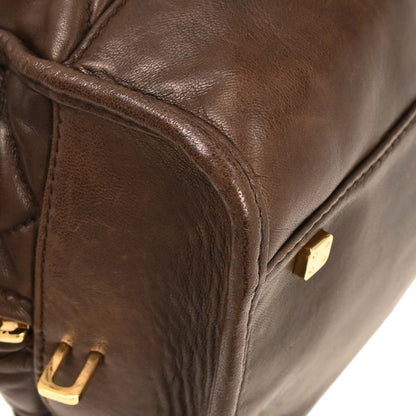 Loewe Brown Amazona 36 Handbag