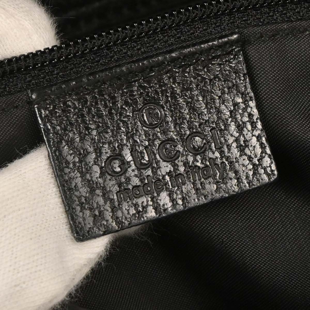 Gucci Black Nylon Handbag