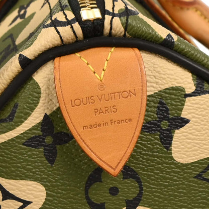 Louis Vuitton Monogramouflage Speedy 35 Handbag M95773