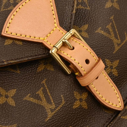 Louis Vuitton Monogram Montsouris MM Backpack M51136