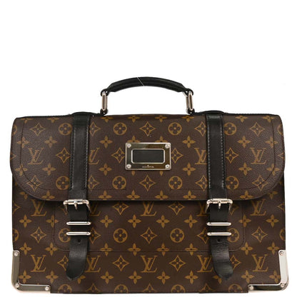 Louis Vuitton 2004 Monogram Macassar Rally Handbag M92292