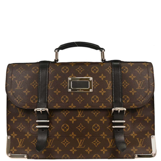 Louis Vuitton 2004 Monogram Macassar Rally Handbag M92292