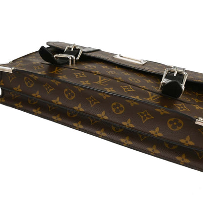 Louis Vuitton 2004 Monogram Macassar Rally Handbag M92292