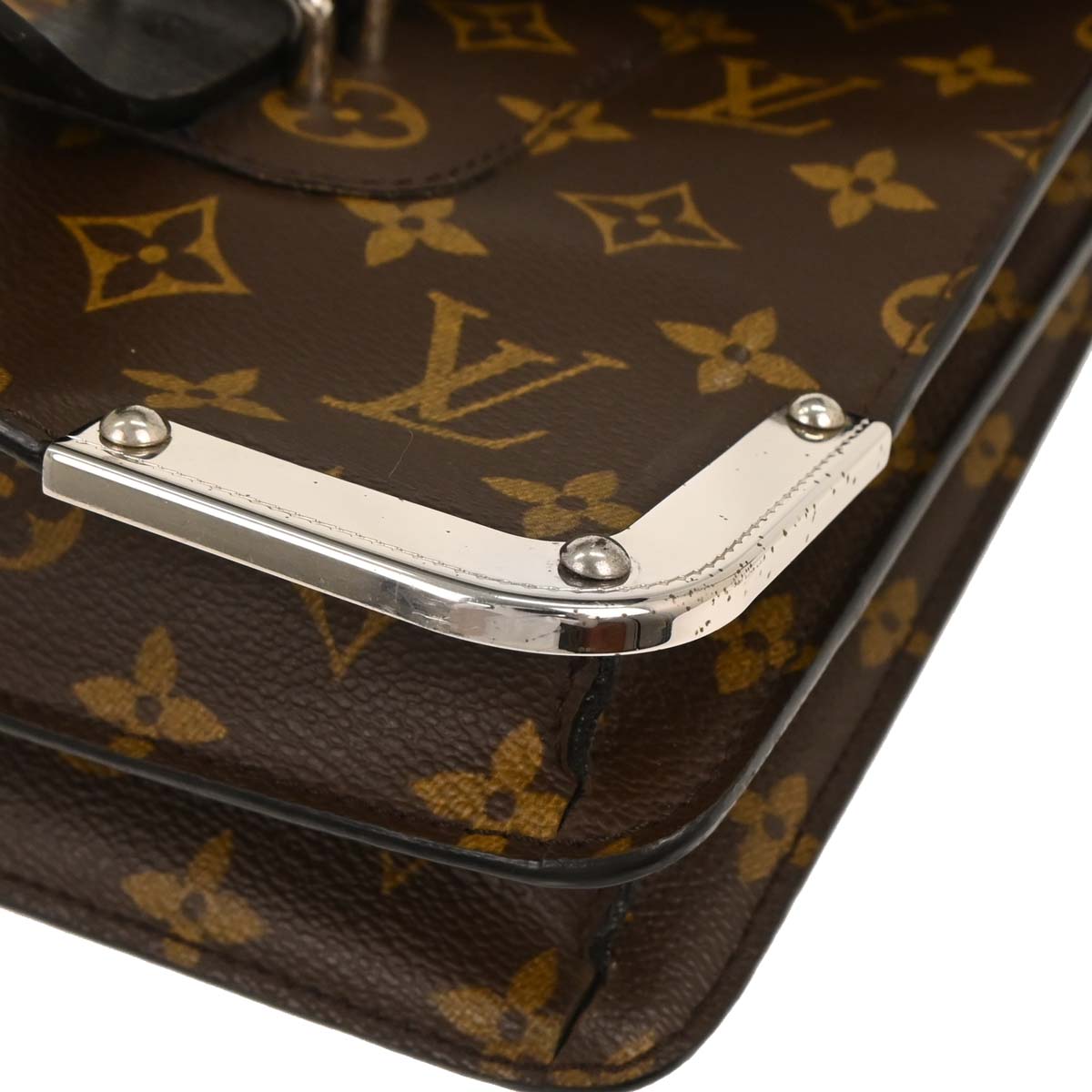 Louis Vuitton 2004 Monogram Macassar Rally Handbag M92292