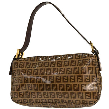 Fendi 2000 PVC Zucchino Baguette Handbag