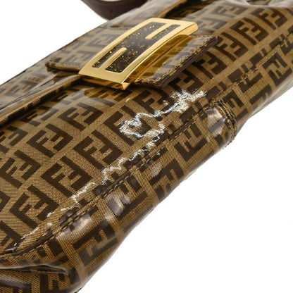 Fendi 2000 PVC Zucchino Baguette Handbag