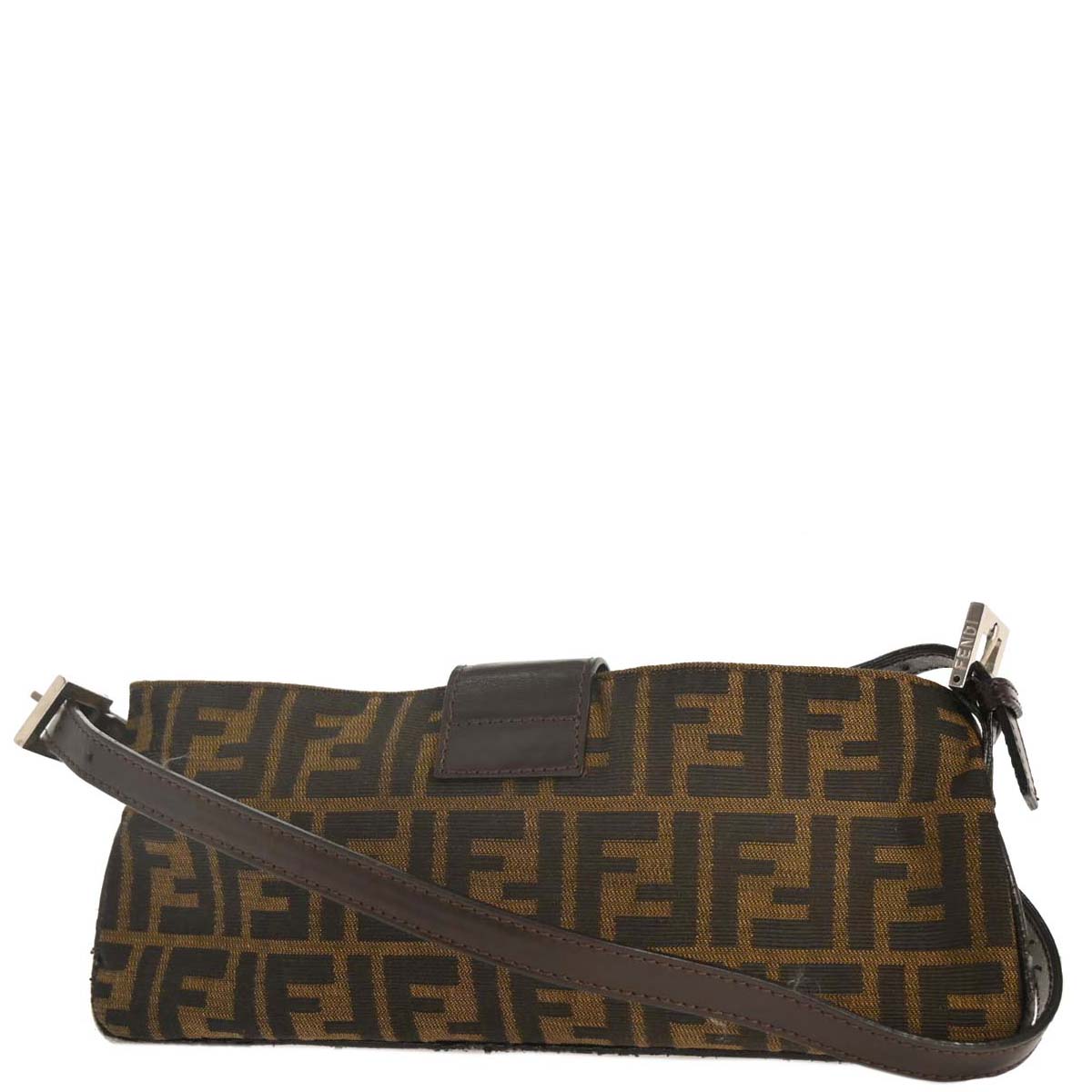 Fendi Brown Zucca Shoulder Bag