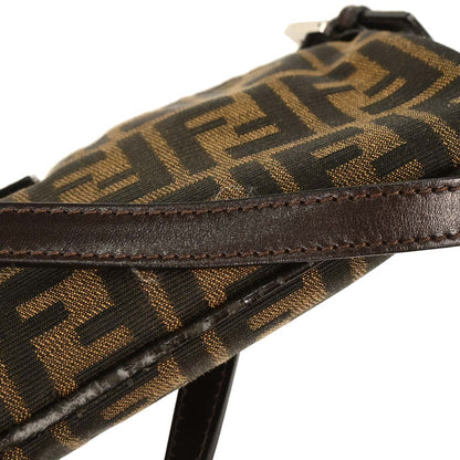 Fendi Brown Zucca Shoulder Bag