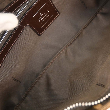 Fendi Brown Zucca Shoulder Bag