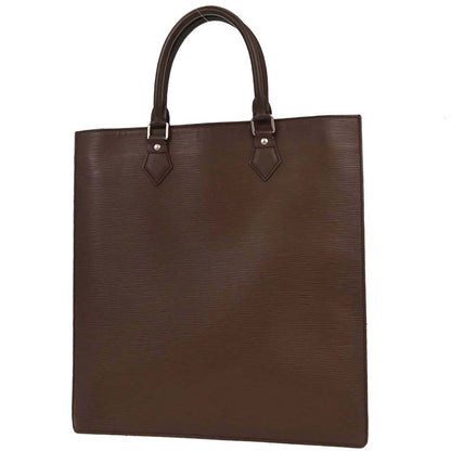 Louis Vuitton 2003 Brown Epi Sac Plat Handbag M5908D