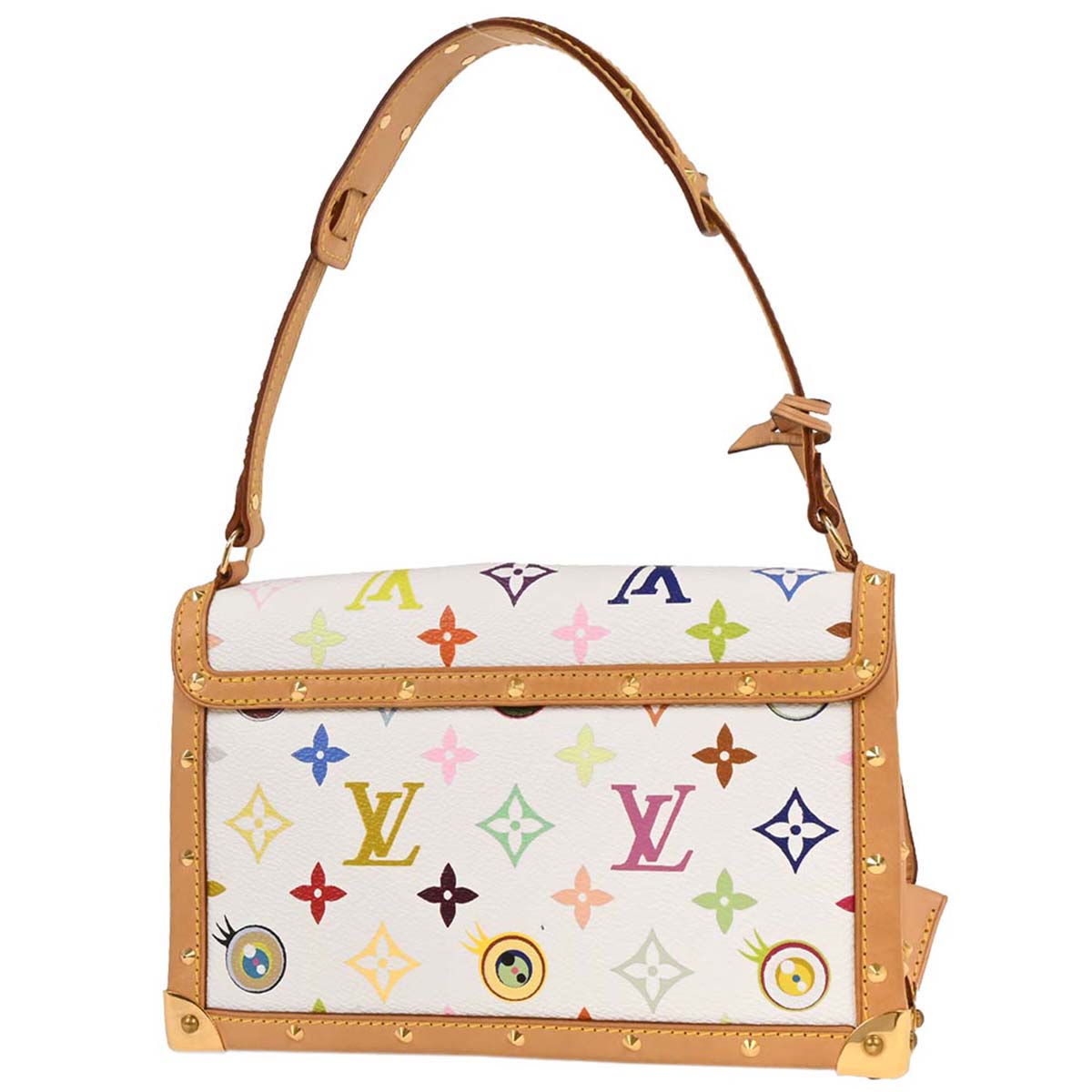 Louis Vuitton 2003 Eye Love Monogram Pochette Eye Miss You M92055