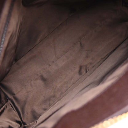 Chanel 1996-1997 Brown Caviar Chain Tote Bag