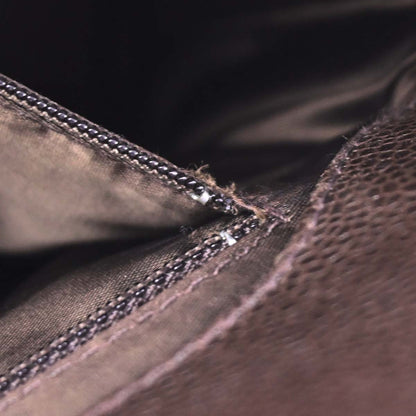 Chanel 1996-1997 Brown Caviar Chain Tote Bag