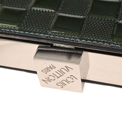 Louis Vuitton 2000 Green Damier Vernis Ange Bleu GM Handbag M92105