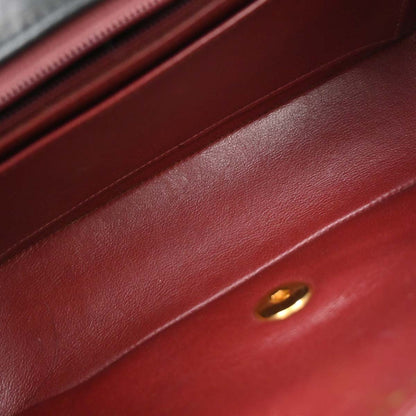 Chanel Black Lambskin Small Diana Shoulder Bag