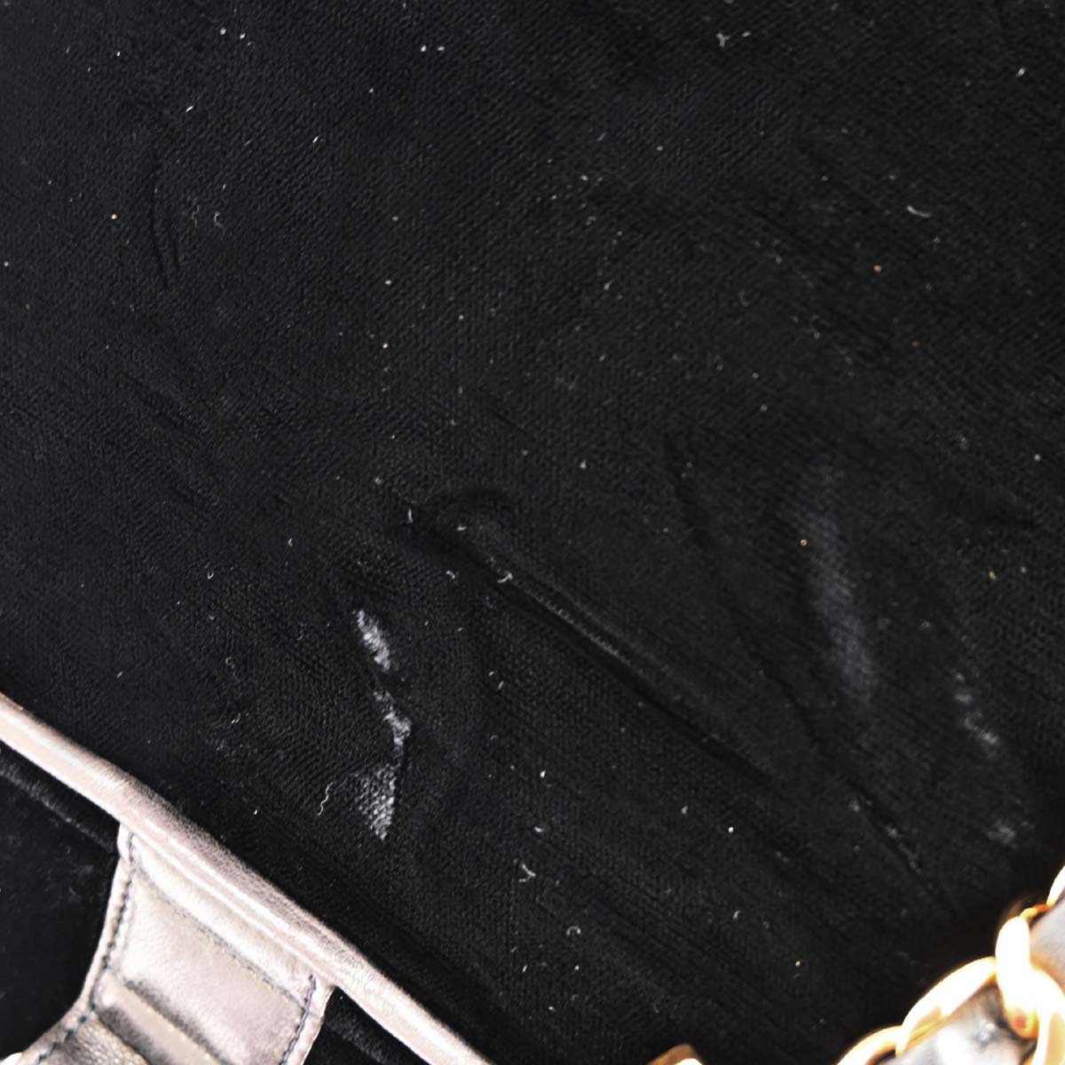 Chanel 1991-1994 Black Velvet Lambskin Backpack