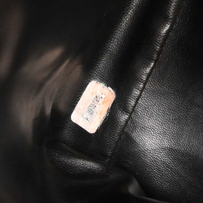 Chanel 1991-1994 Black Velvet Lambskin Backpack