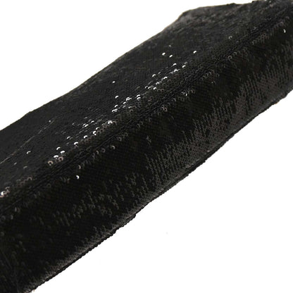 Chanel 2017-2018 Black Sequins Dare To Disturb Shoulder Bag