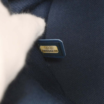 Chanel 2019 Blue Denim Vanity 2way Shoulder Handbag