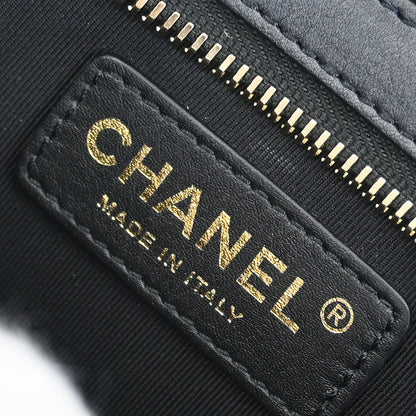 Chanel 2019 Gray Calfskin Waist Bum Bag