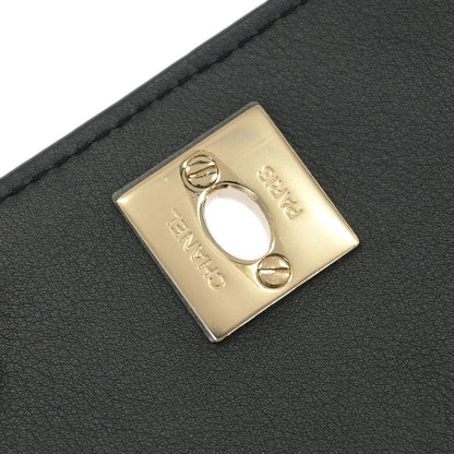 Chanel 2019 Gray Calfskin Waist Bum Bag