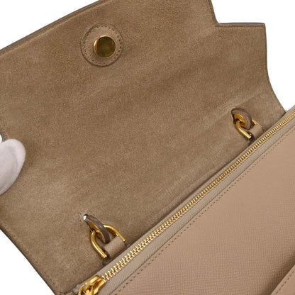 Celine Beige Belt Bag 2way Shoulder Handbag