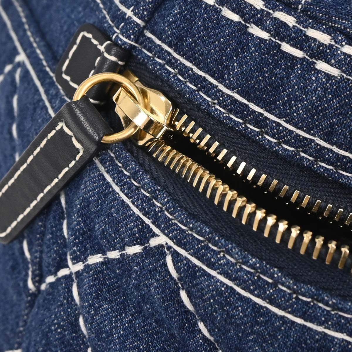 Chanel 2019 Blue Denim Vanity 2way Shoulder Handbag