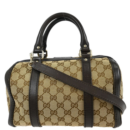 Gucci Beige GG 2way Duffle Shoulder Handbag