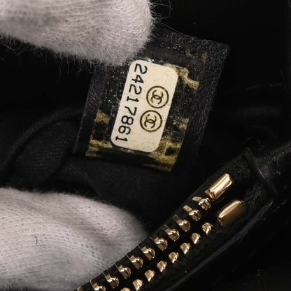 Chanel 2017-2018 Black Sequins Dare To Disturb Shoulder Bag