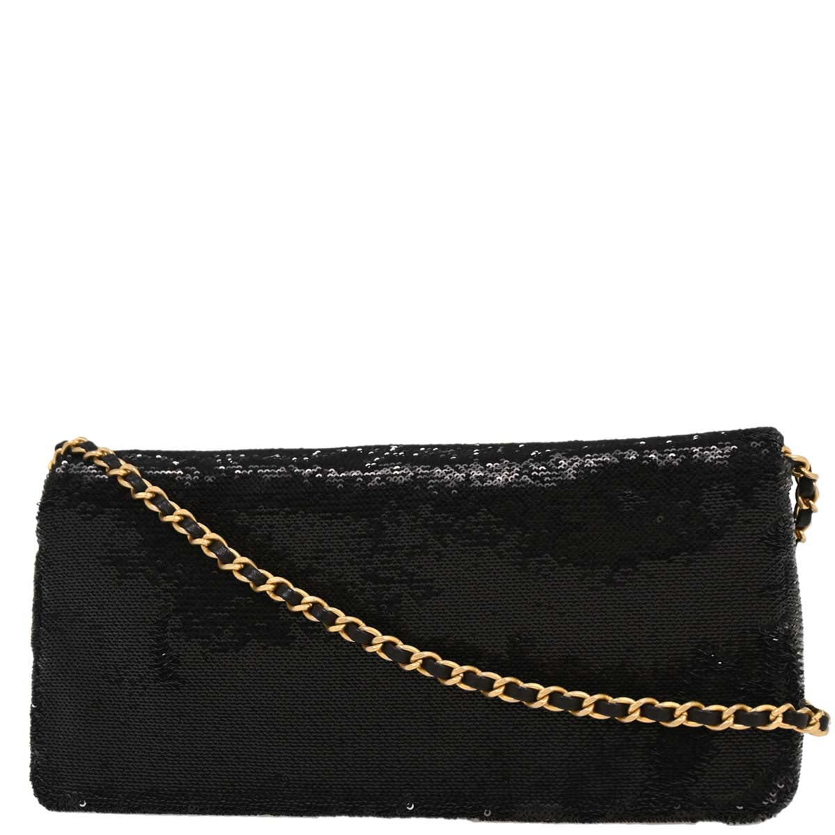 Chanel 2017 Black Sequins Dare To Disturb Shoulder Bag