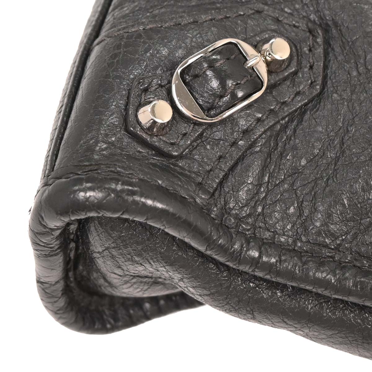 Balenciaga Gray Classic Nano City 2way Shoulder Handbag