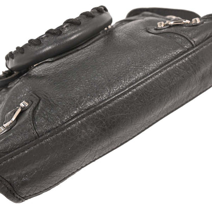 Balenciaga Gray Classic Nano City 2way Shoulder Handbag