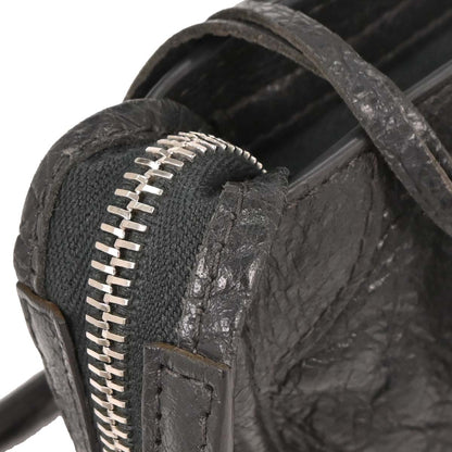 Balenciaga Gray Classic Nano City 2way Shoulder Handbag