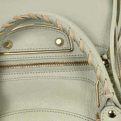 Balenciaga Light Green City Medium 2way Shoulder Handbag