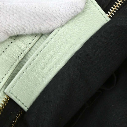 Balenciaga Light Green City Medium 2way Shoulder Handbag