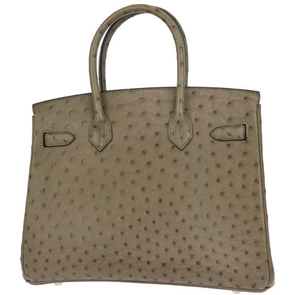 Hermes * Mousse Ostrich Birkin 30 Handbag