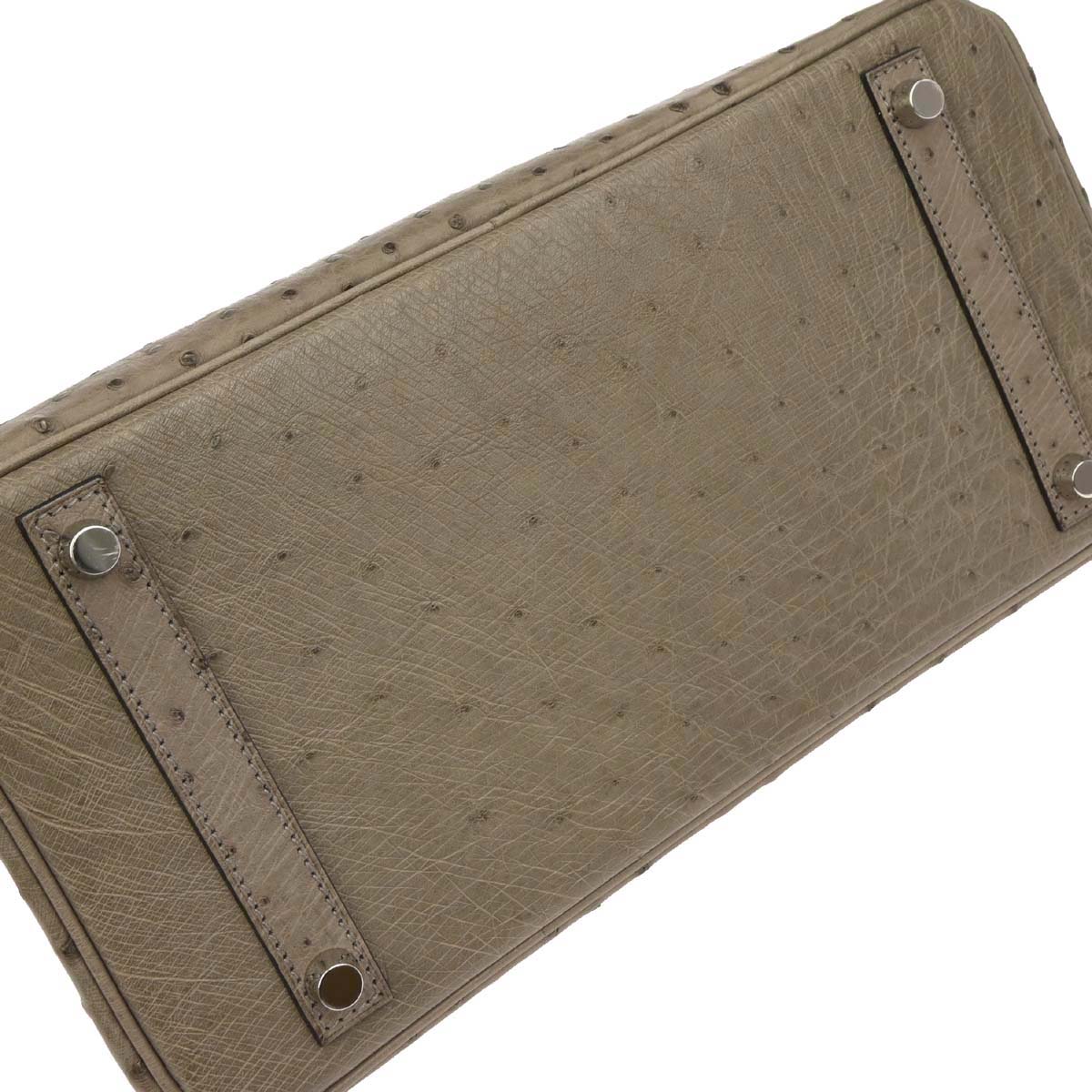 Hermes * Mousse Ostrich Birkin 30 Handbag