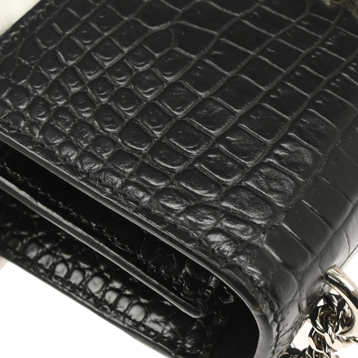 Saint Laurent * Black Sunset WOC Shoulder Bag