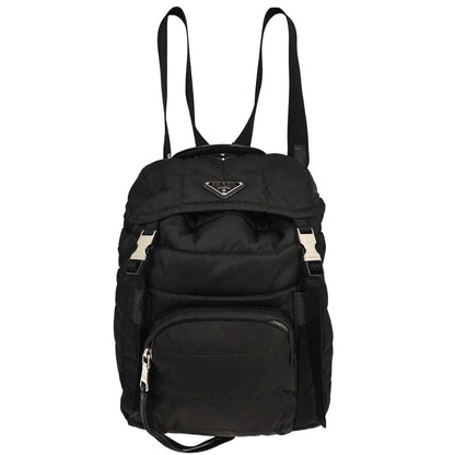 Prada Black Nylon Backpack
